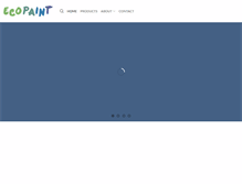 Tablet Screenshot of ecopaint.co.za